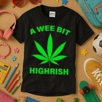 A Wee Bit Highrish Kids T-Shirt thumb 3