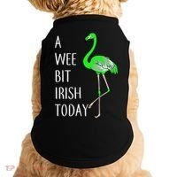 A Wee Bit Irish Today Flamingo Doggie Tank thumb 0