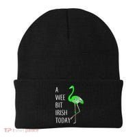 A Wee Bit Irish Today Flamingo Beanie thumb 0