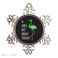 A Wee Bit Irish Today Flamingo Ornament thumb 0