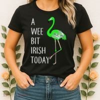 A Wee Bit Irish Today Flamingo Women's T-Shirt thumb 2
