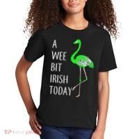A Wee Bit Irish Today Flamingo Kids T-Shirt thumb 2