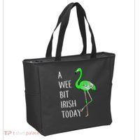 A Wee Bit Irish Today Flamingo Tote Bag thumb 2