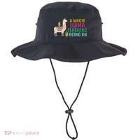 A Whole Llama Learning Going On Bucket Hat thumb 0