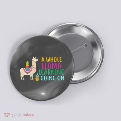 A Whole Llama Learning Going On Button