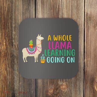 A Whole Llama Learning Going On Coaster