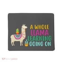 A Whole Llama Learning Going On Mousepad thumb 0