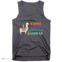 A Whole Llama Learning Going On Tank Top thumb 0