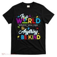 A World With Kindness Autism Awareness T-Shirt thumb 0