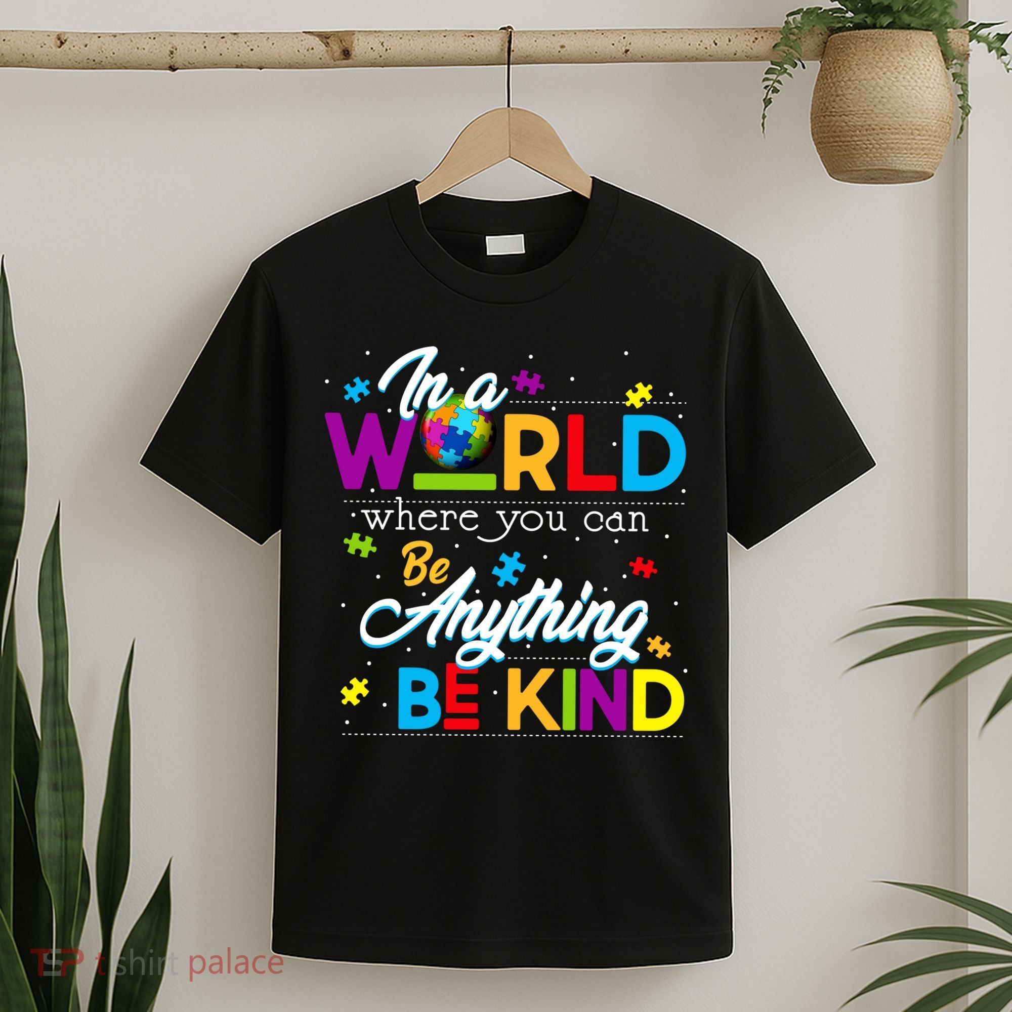 A World With Kindness Autism Awareness T-Shirt