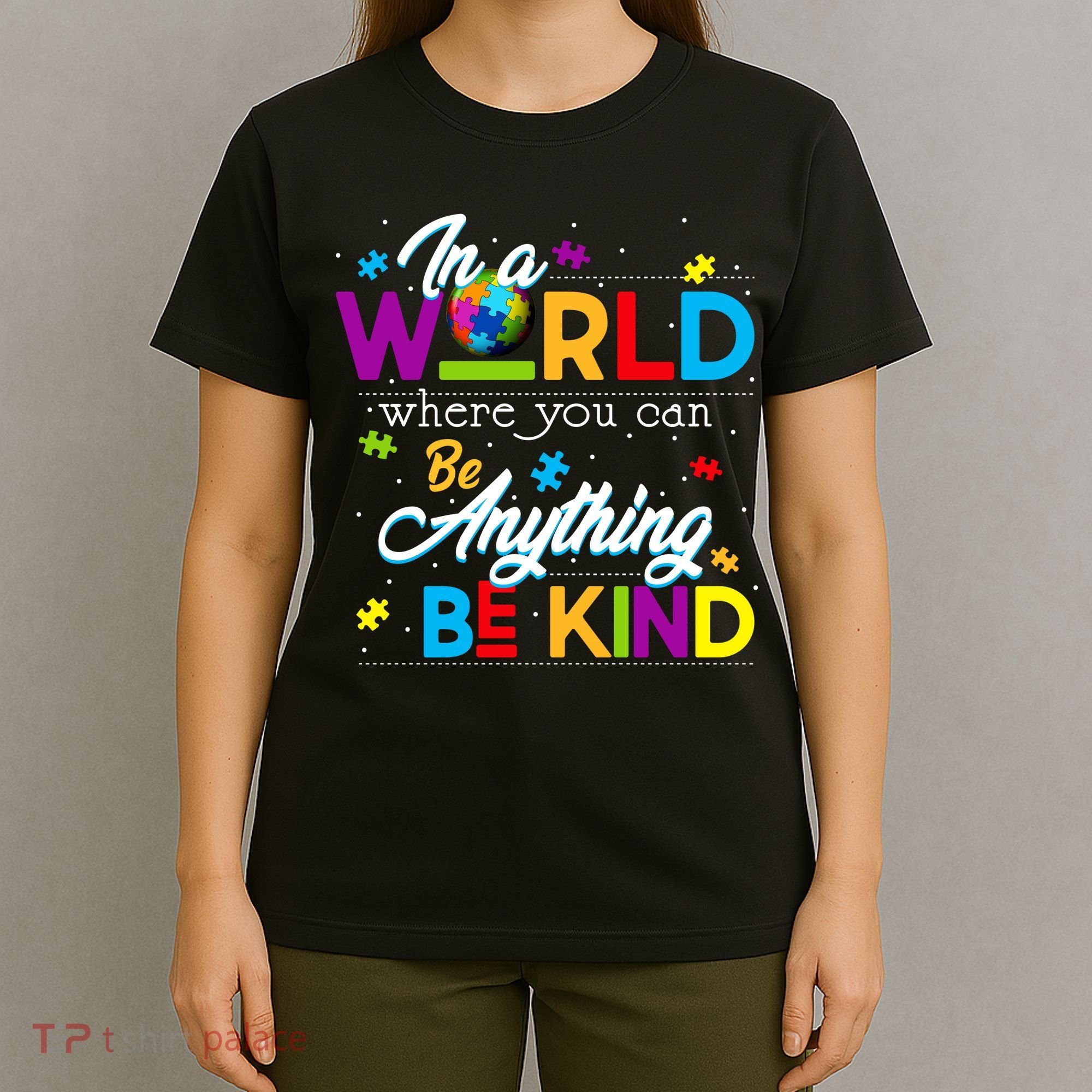 A World With Kindness Autism Awareness T-Shirt