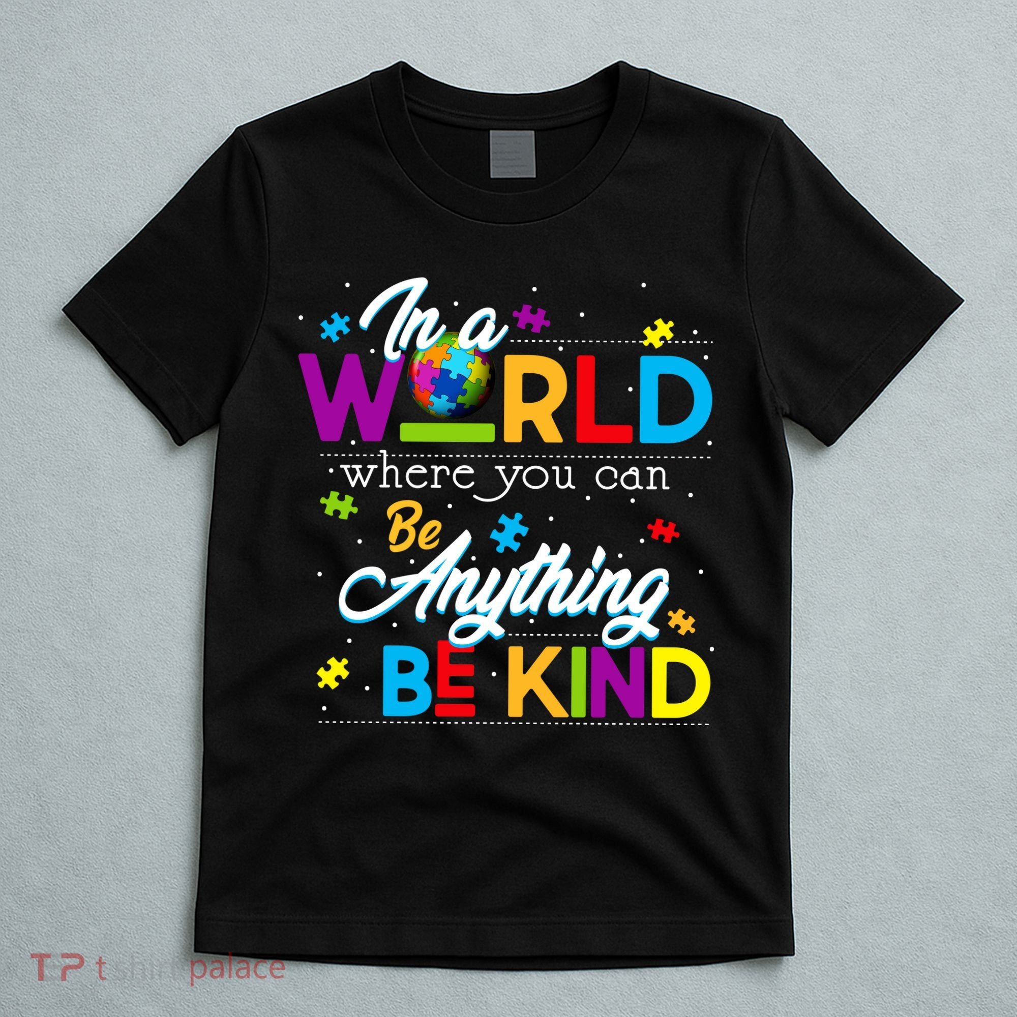 A World With Kindness Autism Awareness T-Shirt