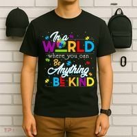 A World With Kindness Autism Awareness T-Shirt thumb 6