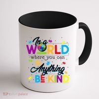 A World With Kindness Autism Awareness Coffee Mug thumb 1