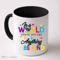 A World With Kindness Autism Awareness Coffee Mug thumb 0