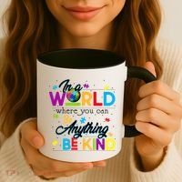 A World With Kindness Autism Awareness Coffee Mug thumb 3