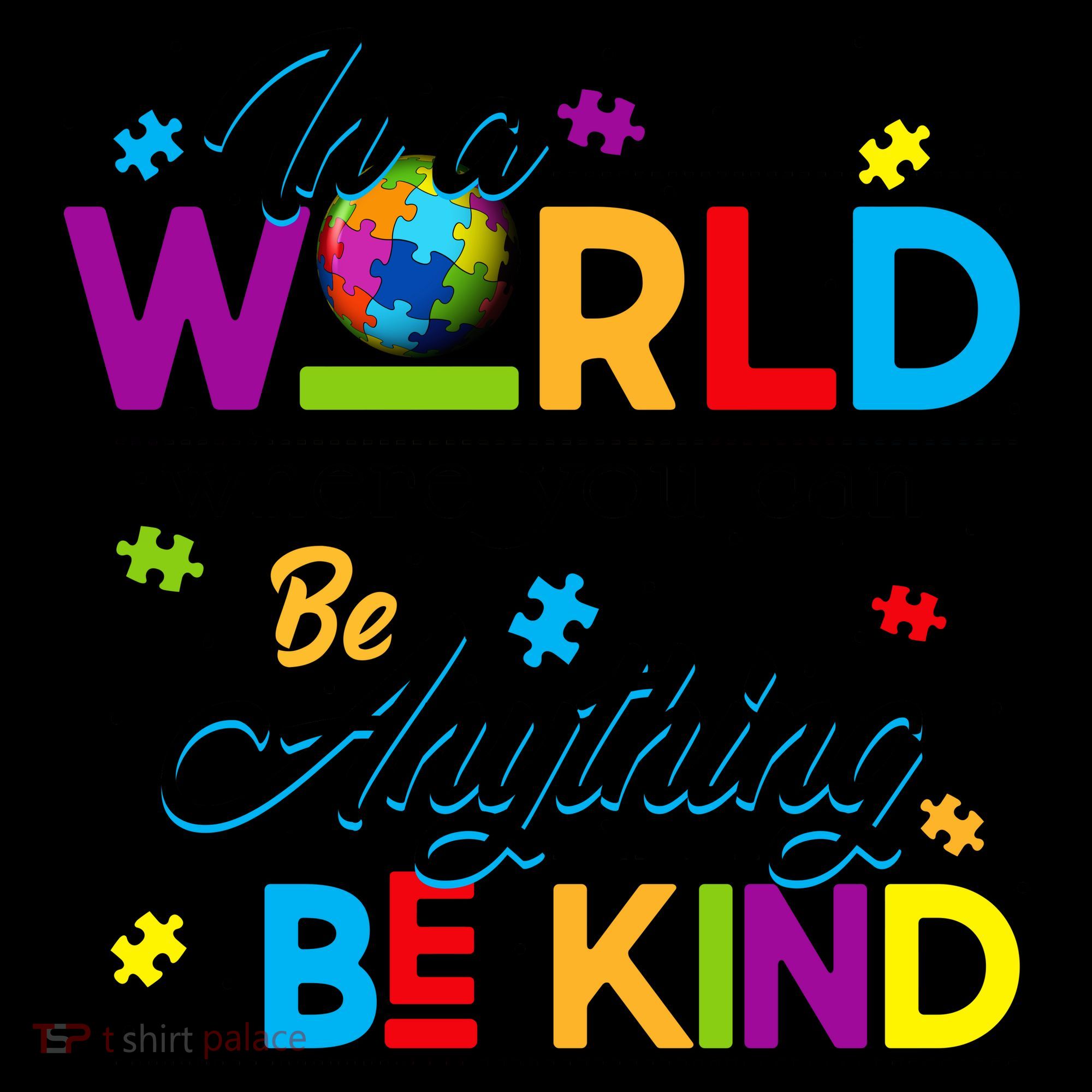 A World With Kindness Autism Awareness Coffee Mug