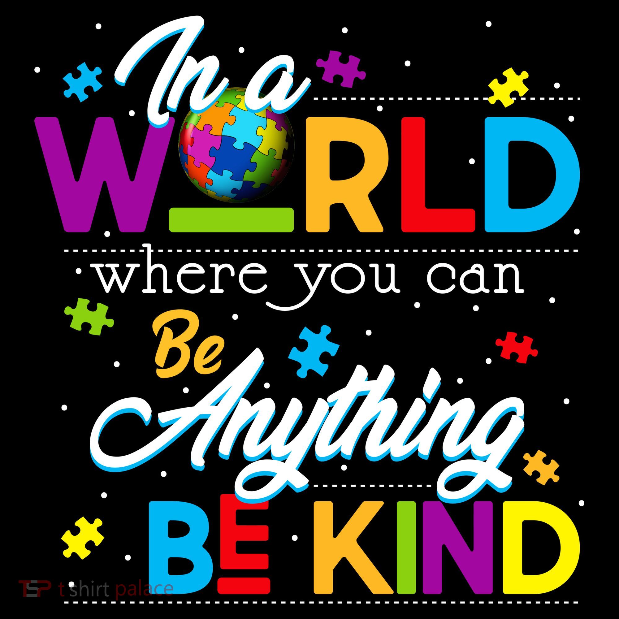A World With Kindness Autism Awareness Ornament