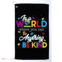 A World With Kindness Autism Awareness Golf Towel thumb 0