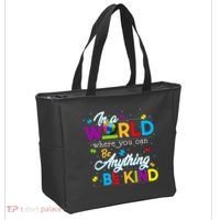 A World With Kindness Autism Awareness Tote Bag thumb 2