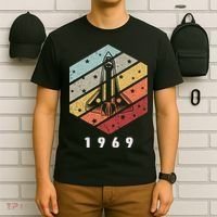 Apollo 11 1969 NASA Space Moon Landing Astronaut Vintage Retro T-Shirt thumb 6