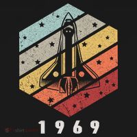 Apollo 11 1969 NASA Space Moon Landing Astronaut Vintage Retro T-Shirt thumb 7