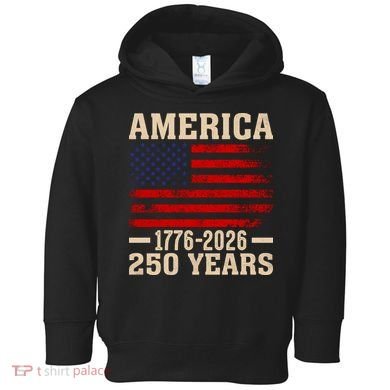 America 1776-2026 250 Years Toddler Hoodie