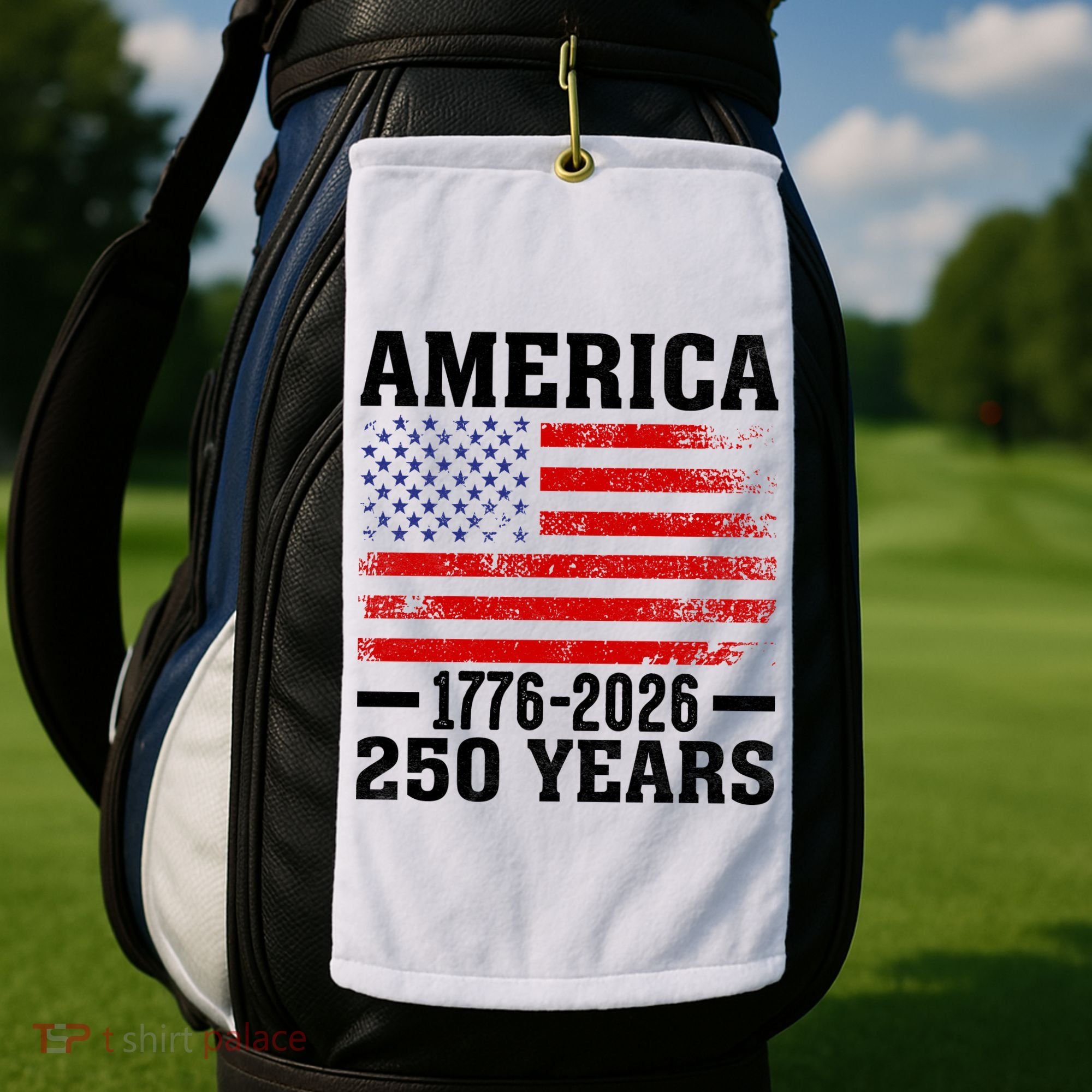 America 1776-2026 250 Years Golf Towel