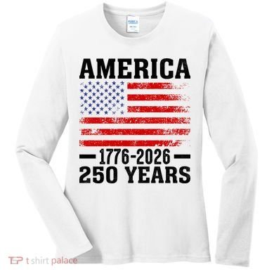 America 1776-2026 250 Years Women's Long Sleeve Shirt