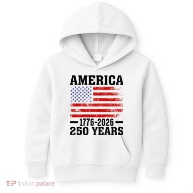 America 1776-2026 250 Years Kids Hoodie