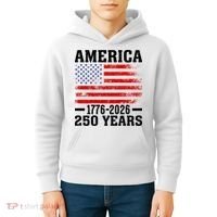 America 1776-2026 250 Years Kids Hoodie thumb 4