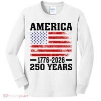America 1776-2026 250 Years Kids Long Sleeve Shirt thumb 0