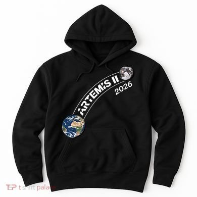 Artemis 11 2026 Back To The Moon Logo Hoodie