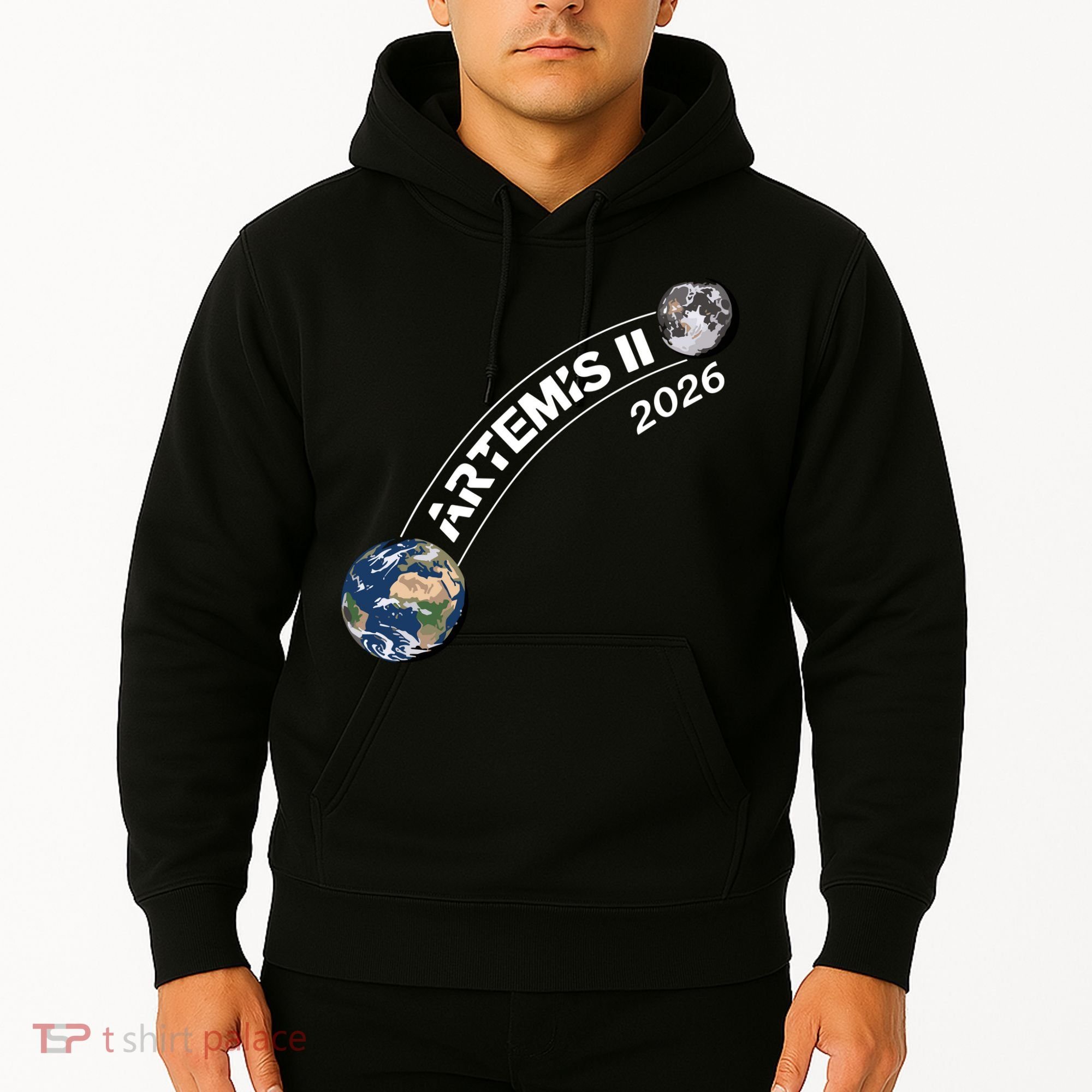 Artemis 11 2026 Back To The Moon Logo Hoodie