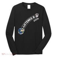 Artemis 11 2026 Back To The Moon Logo Long Sleeve Shirt thumb 0