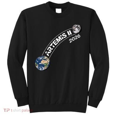 Artemis 11 2026 Back To The Moon Logo Sweatshirt