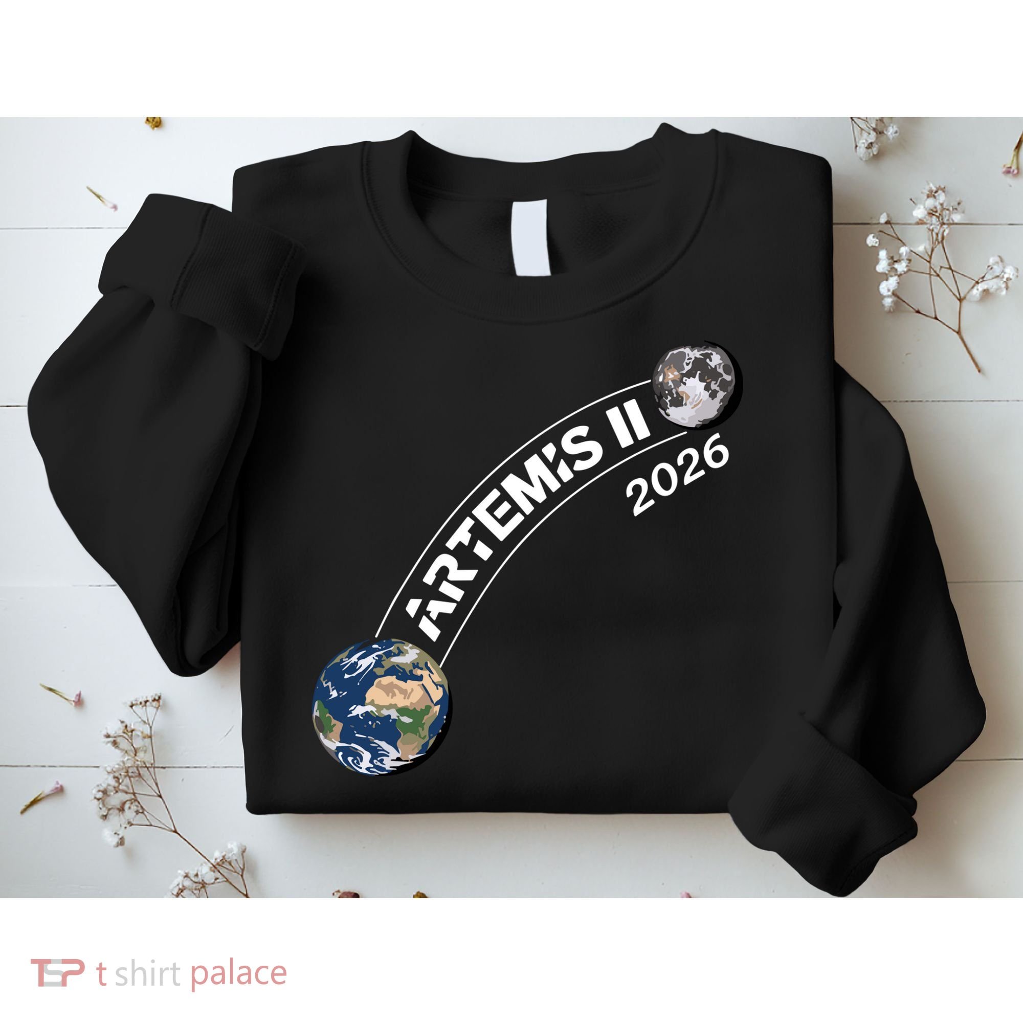 Artemis 11 2026 Back To The Moon Logo Sweatshirt