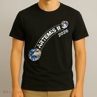 Artemis 11 2026 Back To The Moon Logo T-Shirt thumb 3