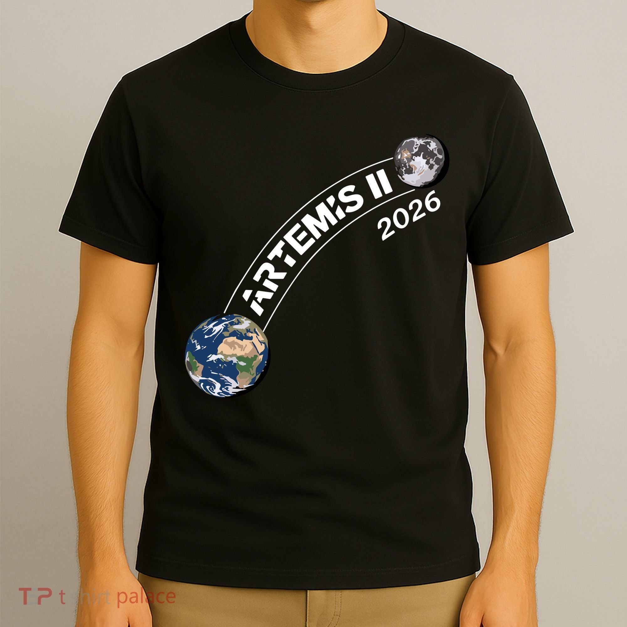 Artemis 11 2026 Back To The Moon Logo T-Shirt