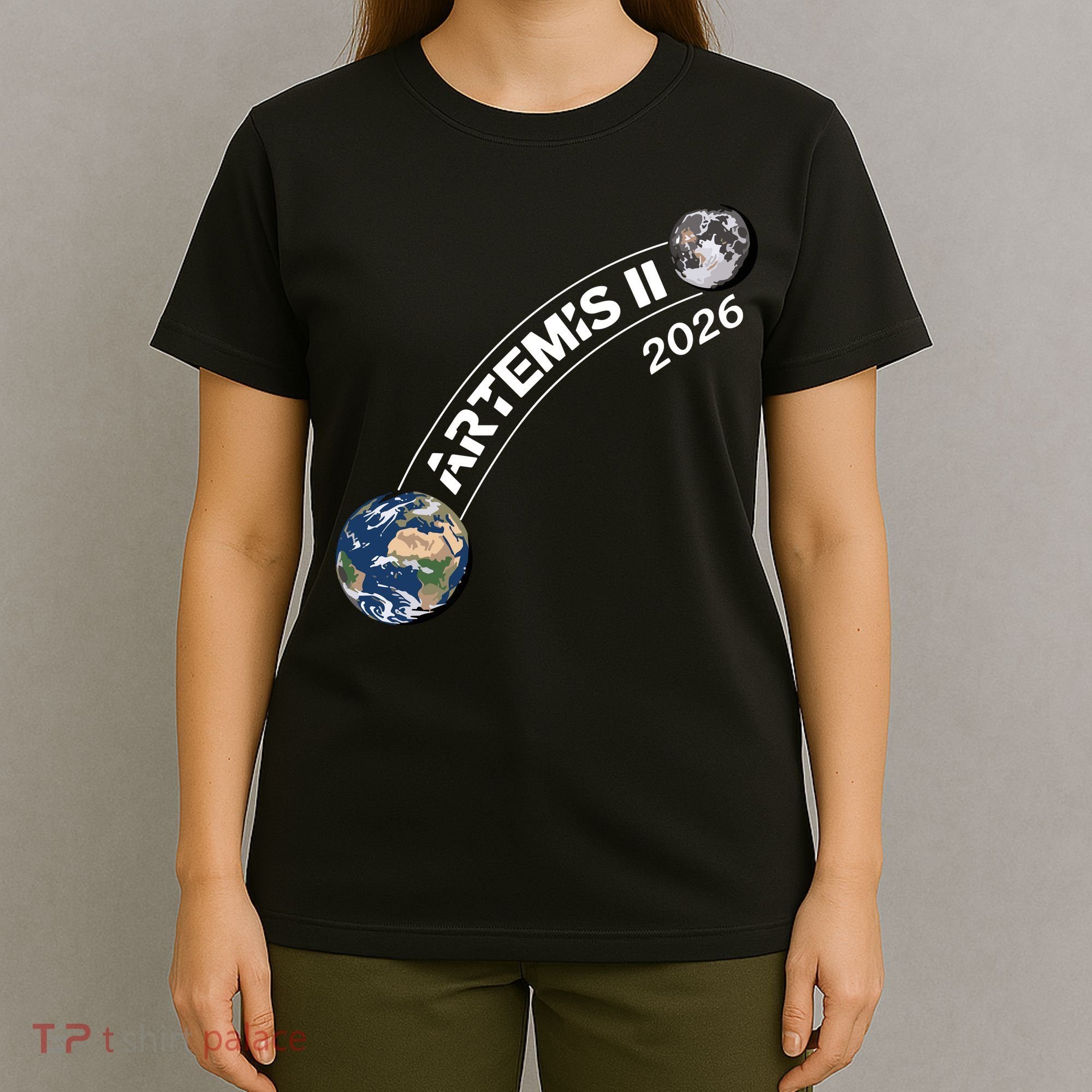 Artemis 11 2026 Back To The Moon Logo T-Shirt