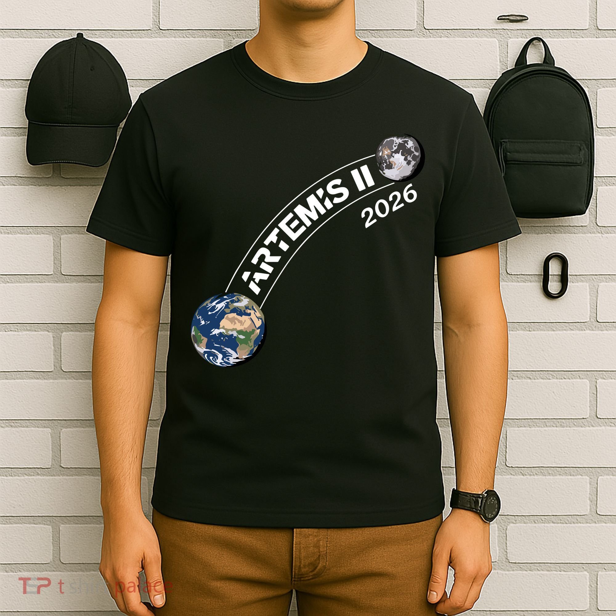 Artemis 11 2026 Back To The Moon Logo T-Shirt
