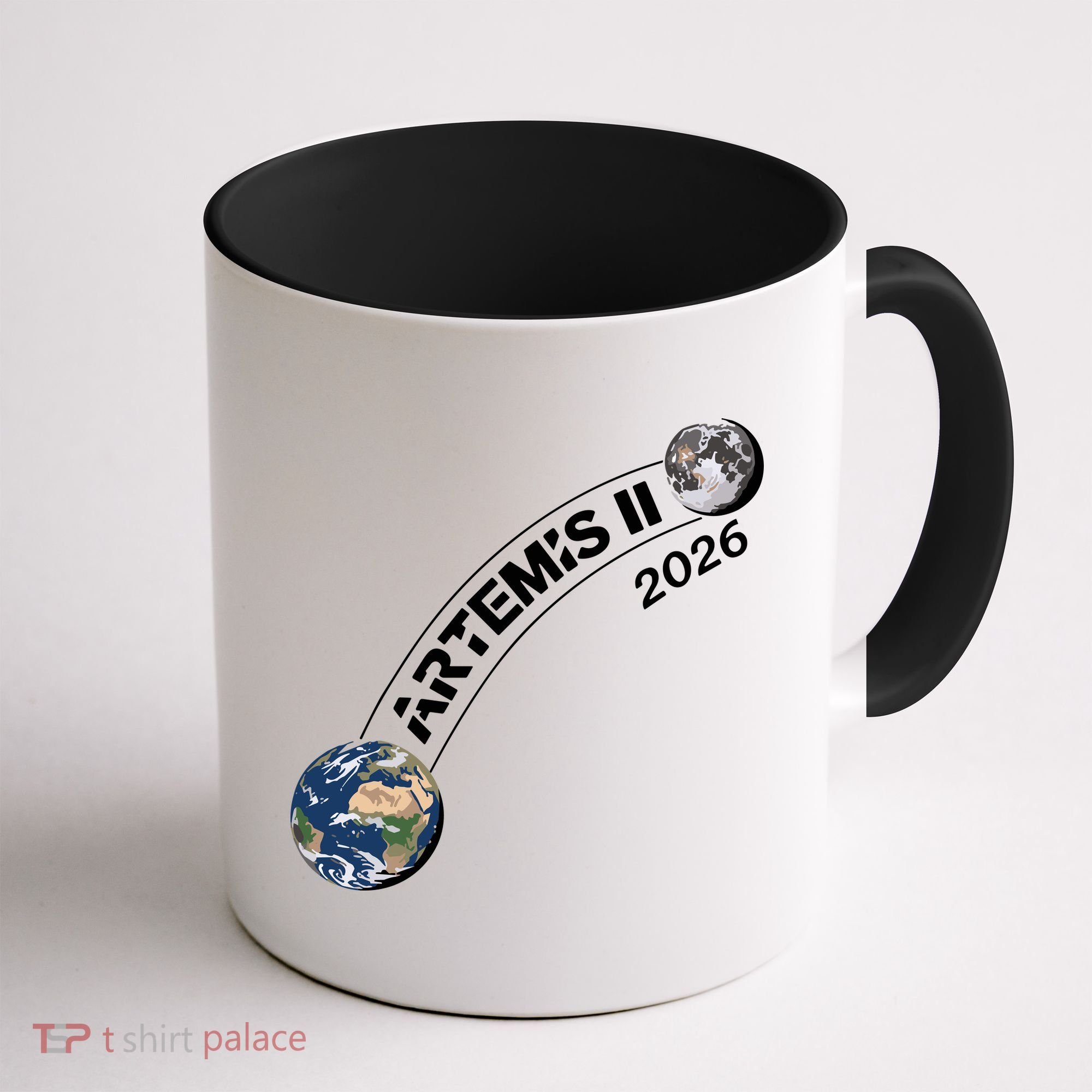 Artemis 11 2026 Back To The Moon Logo Coffee Mug