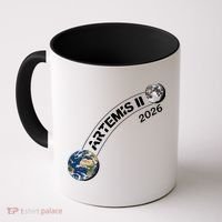 Artemis 11 2026 Back To The Moon Logo Coffee Mug thumb 0