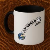 Artemis 11 2026 Back To The Moon Logo Coffee Mug thumb 2