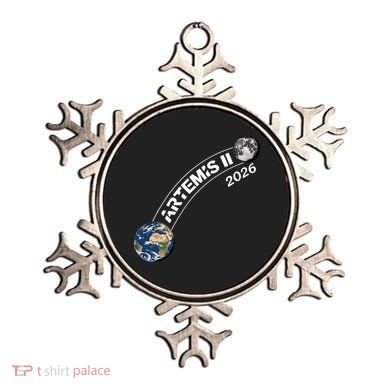 Artemis 11 2026 Back To The Moon Logo Ornament