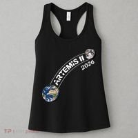 Artemis 11 2026 Back To The Moon Logo Women's Tank Top thumb 3