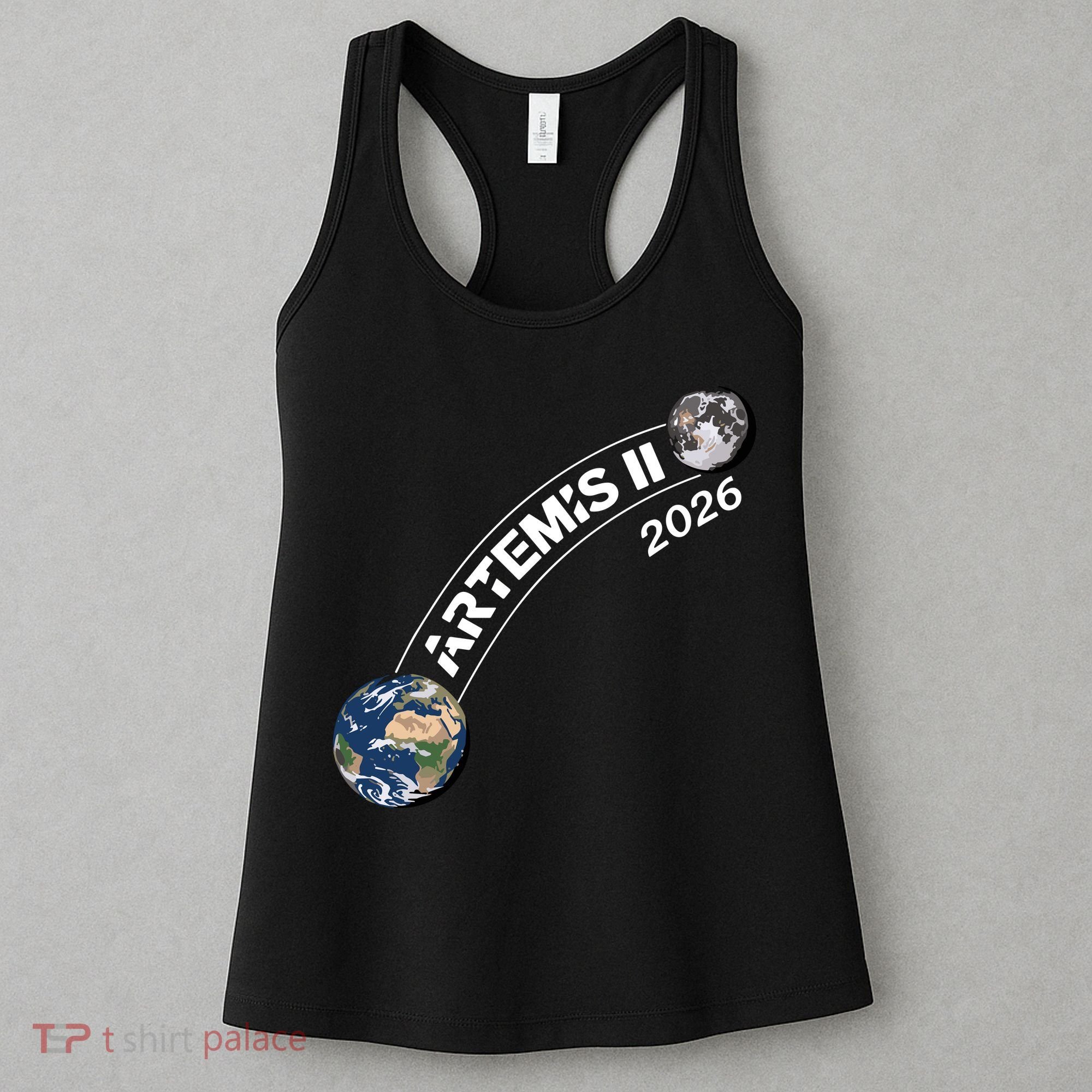 Artemis 11 2026 Back To The Moon Logo Women's Tank Top