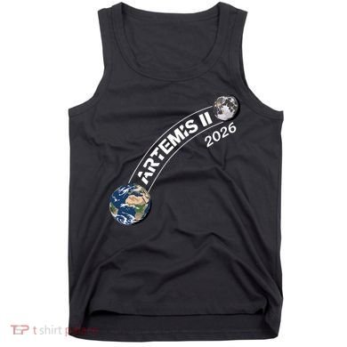 Artemis 11 2026 Back To The Moon Logo Tank Top