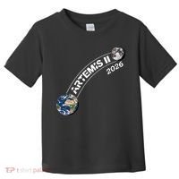 Artemis 11 2026 Back To The Moon Logo Toddler T-Shirt thumb 0