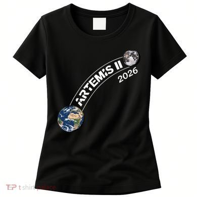 Artemis 11 2026 Back To The Moon Logo Women's T-Shirt